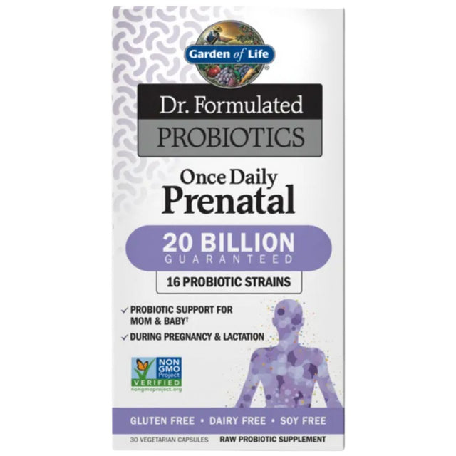 Dr. Formulated Probiotics | Once Daily Prenatal - 30 капсули - Feel You