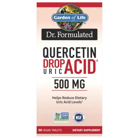 Dr. Formulated Quercetin Drop Uric Acid - 60 Таблетки - Feel You