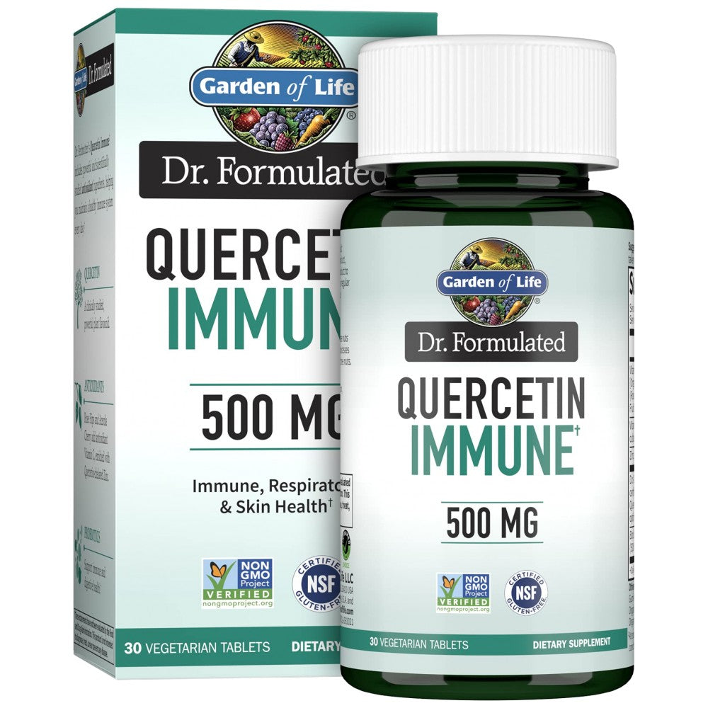 Dr. Formulated Quercetin Immune 500 mg - 30 Таблетки - Feel You