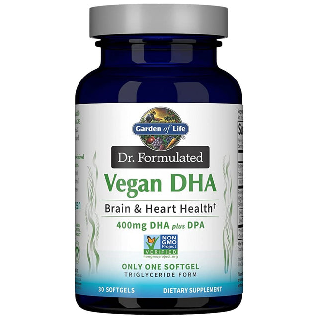 Dr. Formulated Vegan DHA - 30 Гел капсули - Feel You