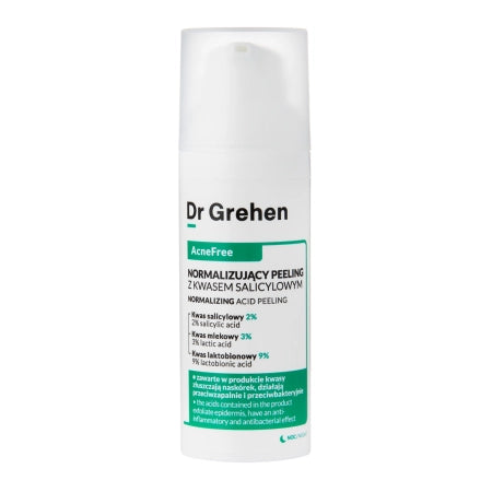 Dr. Grehen - AcneFree - Normalizing Acid Peeling - Normalizing Salicylic Acid Peeling - 50ml - Feel You