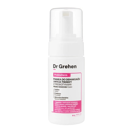 Dr. Grehen - PrebioDerm - Prebio Remover Foam - Makeup Remover and Face Wash with Prebiotics - 100ml - Feel You