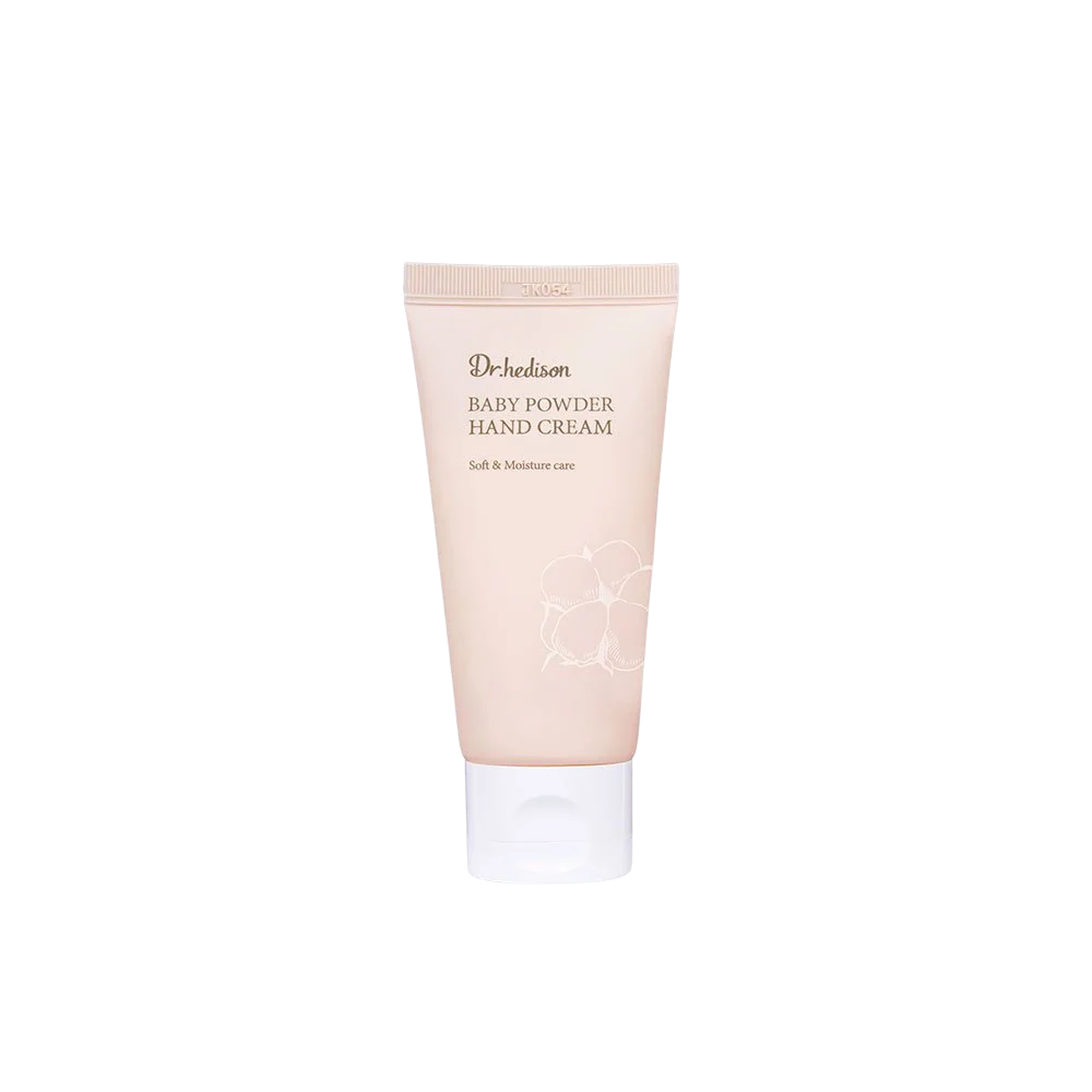 Dr. Hedison, Baby Powder, Shea Butter, Moisturizing, Hand Cream, 50 ml - Feel You
