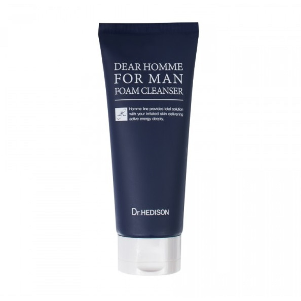 Dr. Hedison, Dear Homme, Aloe Vera, Soothing, Cleansing Foam, 140 ml - Feel You