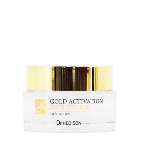 Dr. Hedison, Gold Activation, 24K gold, Anti-Aging, Rich Cream, For Face, 50 ml - Feel You