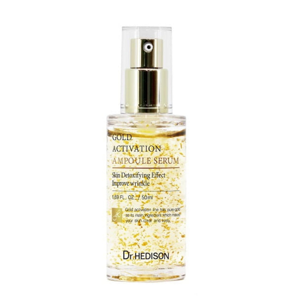 Dr. Hedison, Gold Activation, 24K gold, Detoxifying, Serum, For Face, 50 ml - Feel You