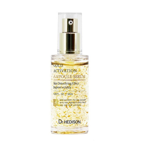 Dr. Hedison, Gold Activation, 24K gold, Detoxifying, Serum, For Face, 50 ml - Feel You