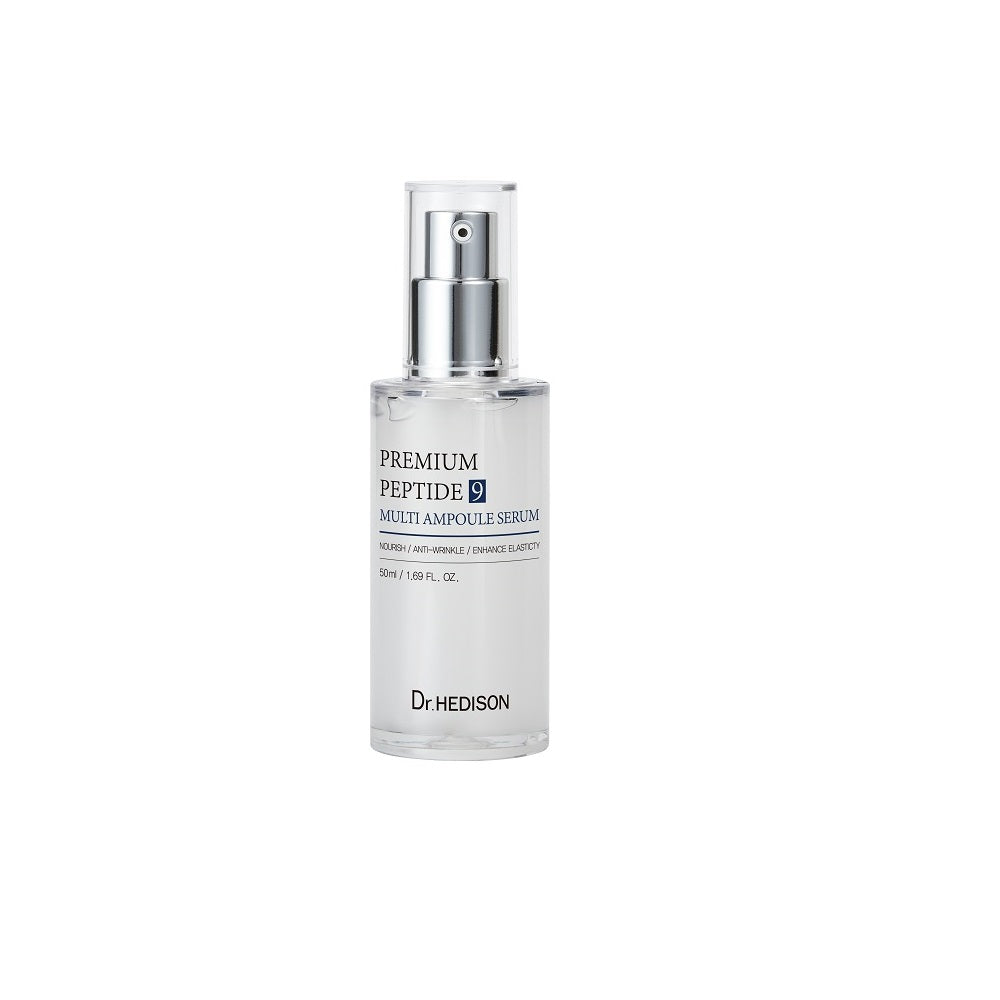 Dr. Hedison, Peptide 9, Anti-Wrinkle, Ampoules Treatment Serum, For Face, For Women, 50 ml - Feel You