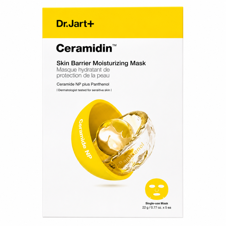 Dr.Jart+ - Ceramidin Skin Barrier Moisturizing Mask Pack, 5 sheets - Feel You