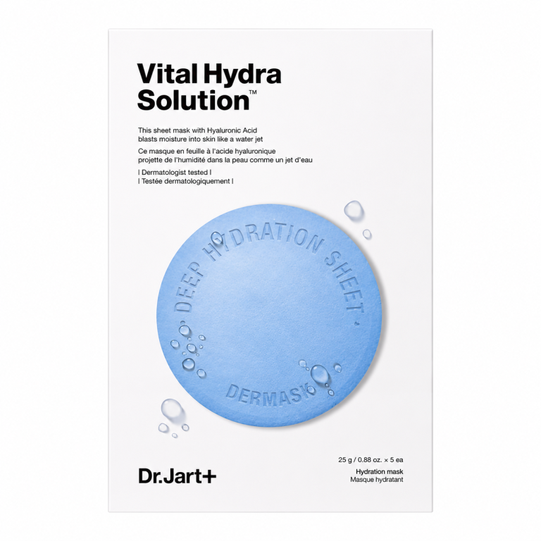 Dr.Jart+ - Dermask Water Jet Vital Hydra Solution Mask Pack, 5 sheets - Feel You