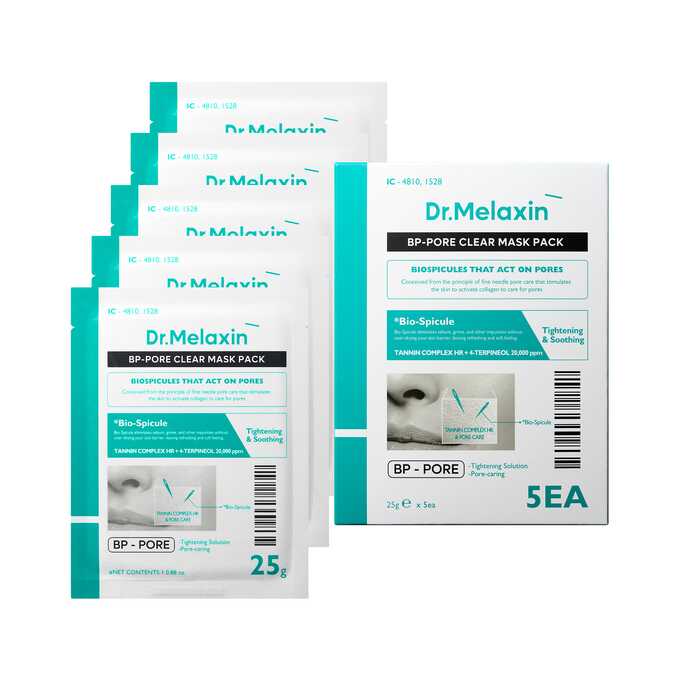 Dr.Melaxin - BP-Pore Clear Facial Mask - 5EA - Feel You