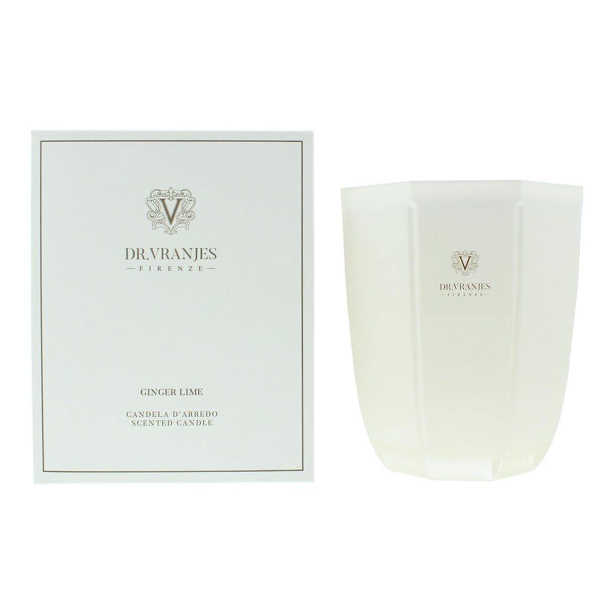 Dr. Vranjes Firenze, Ginger Lime, Scented Candle, 1000 g - Feel You