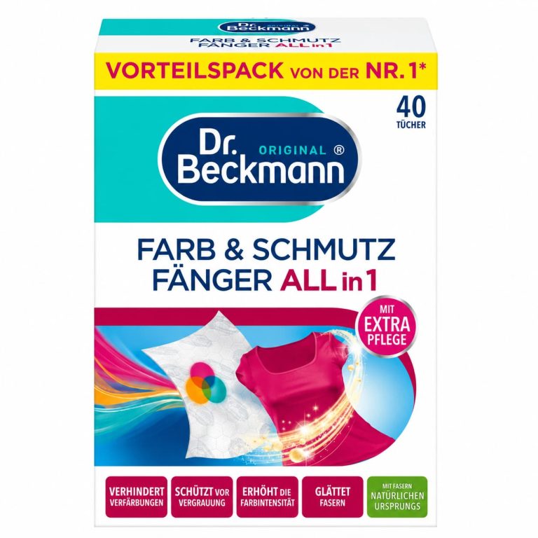 Dr. Beckmann – Colour & Dirt Collector 3 in 1, 40 Sheets