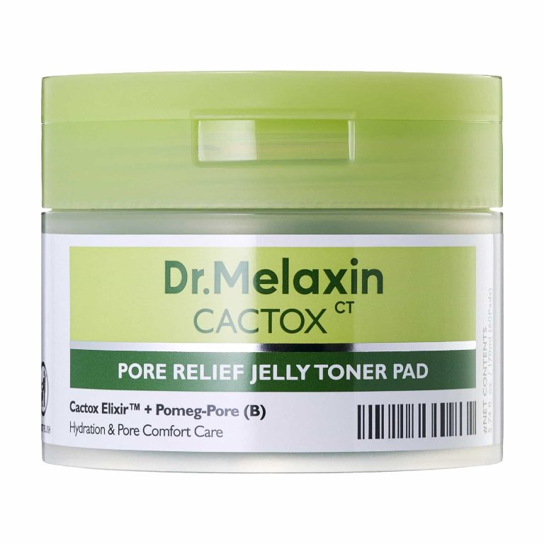 Dr.Melaxin - Cactox Pore Relief Jelly Toner Pad, 170ml, 60pads