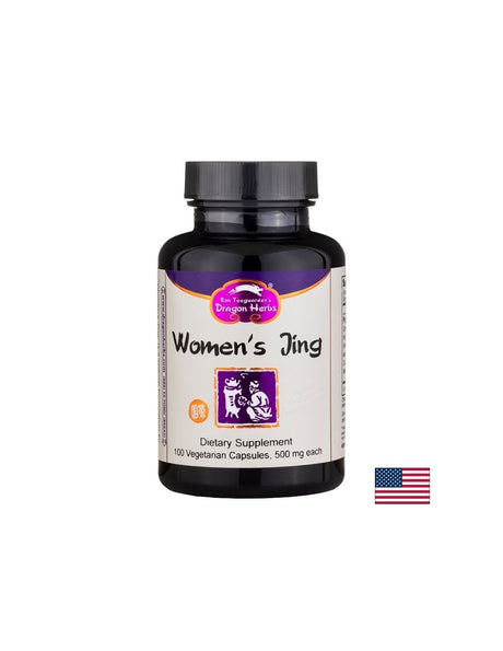 Dragon Herbs – Women's Jing – 500 mg на капсула – Вегетариански капсули, 100 броя - Feel You