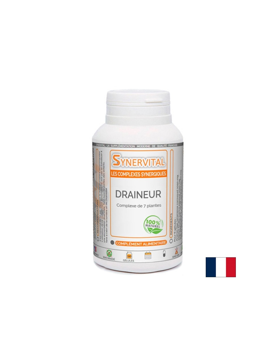 Билков диуретик - Draineur, 60 капсули - Feel You