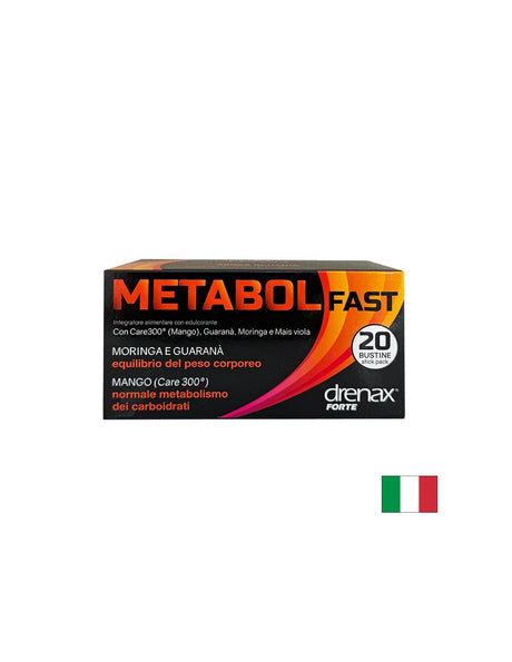 Формула за бърз метаболизъм и изгаряне на мазнините - Дренакс - Drenax® с гуарана, манго и моринга, 20 сашета с течност - Feel You