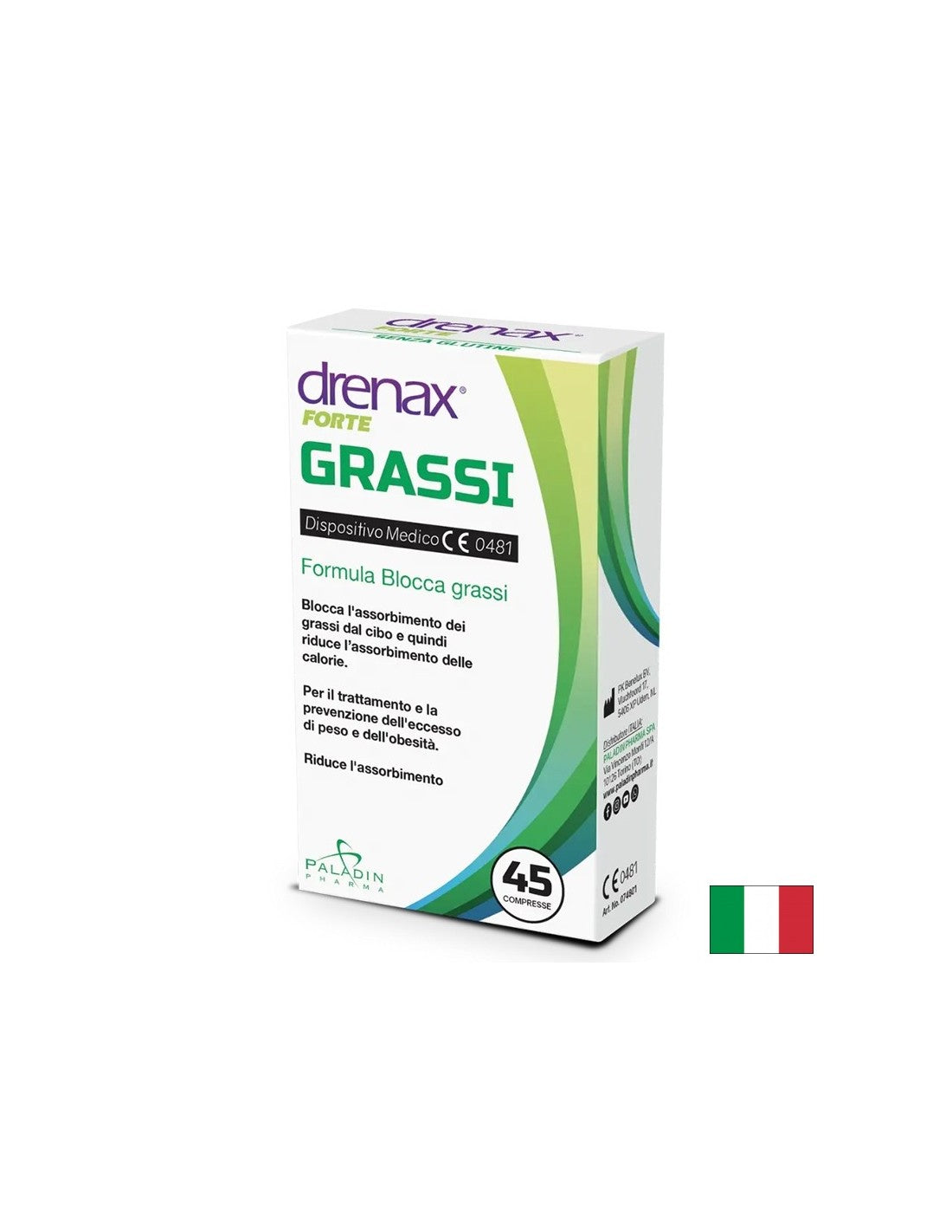 Drenax® форте - Контрол на мазнините и поддържане на фигурата, 45 таблетки - Feel You