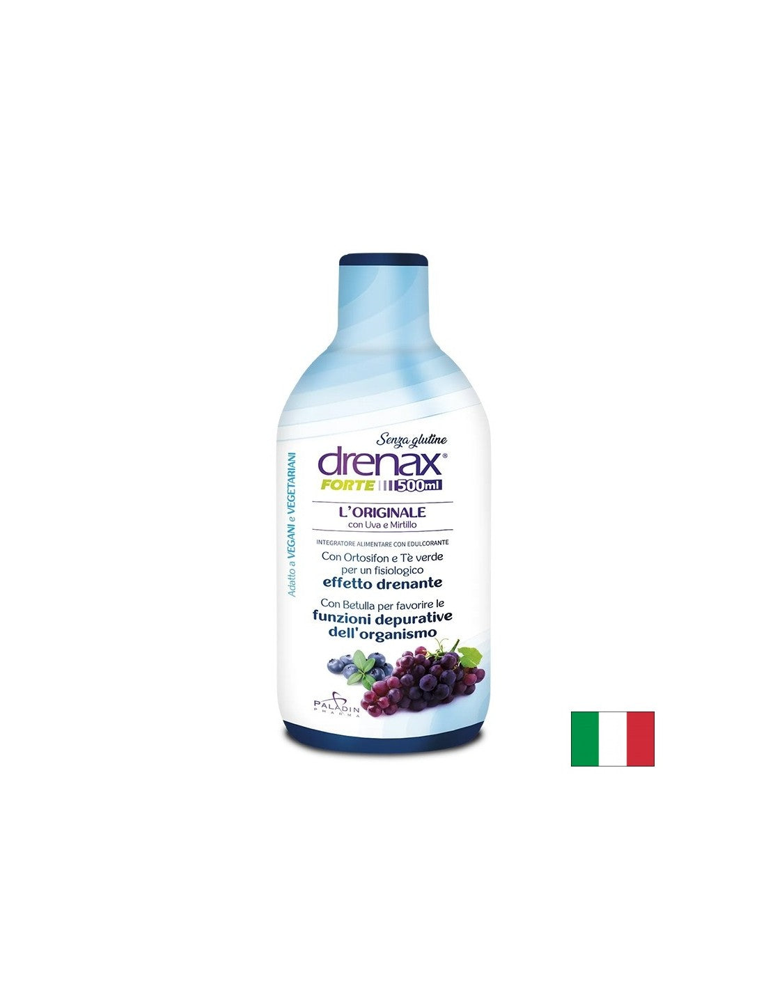 Диуретична формула с гроздово семе и синя боровинка - Дренакс - Drenax® Forte, 500 ml, 16 дози - Feel You