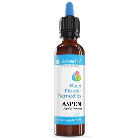 Drops Bach Flower Remedies  Aspen | Populus Tremula - 50 мл - Feel You