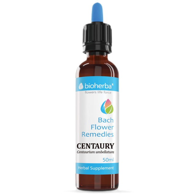 Drops Bach Flower Remedies Centaury | Centaurium Umbellatum - 50 мл - Feel You