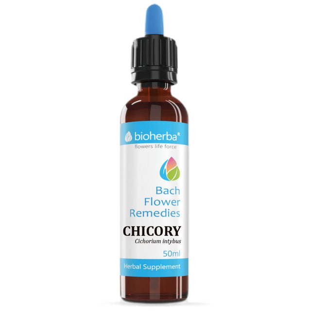 Drops Bach Flower Remedies Chicory | Cichorium Intybus - 50 мл - Feel You