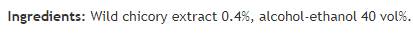 Drops Bach Flower Remedies Chicory | Cichorium Intybus - 50 мл - Feel You
