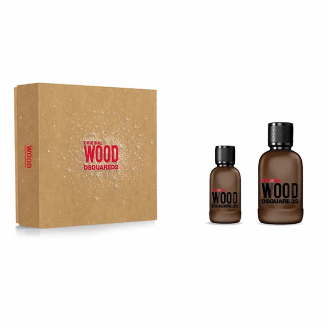 Dsquared2 - Original Wood Gift set EDP 100 ml and EDP 30 ml - 100ml - Feel You