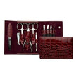 DuKaS - PL25204 Solingen - Family red manicure made of genuine leather - Feel You
