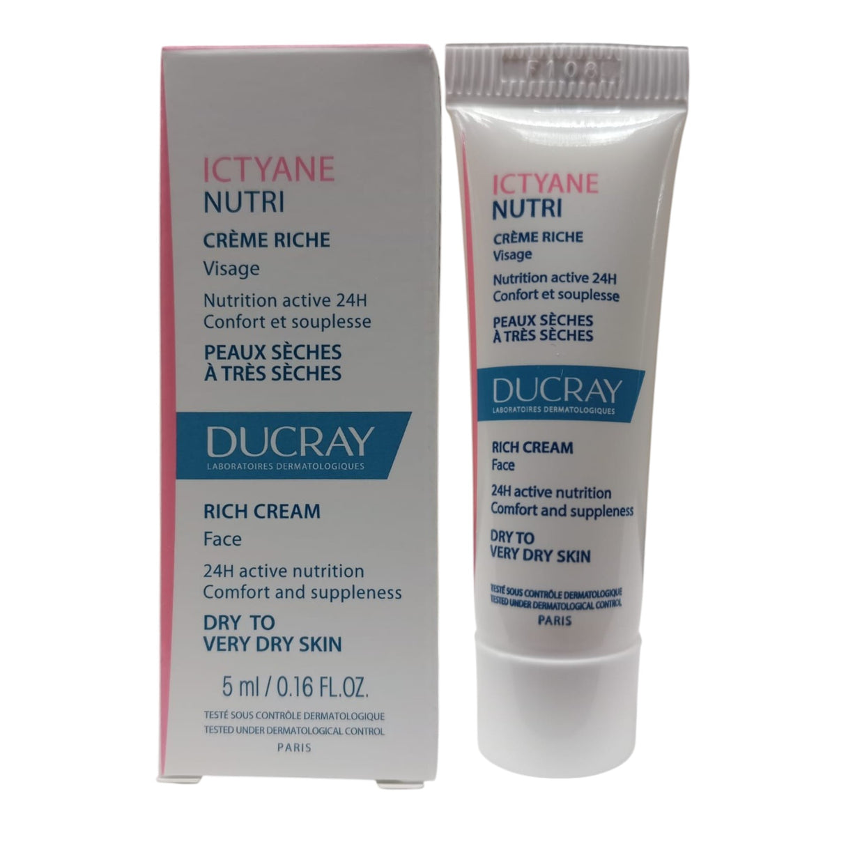 Ducray, Ictyane Nutri, Hydrating, Cleansing Scrub, For Face, 5 ml *Sample - Feel You