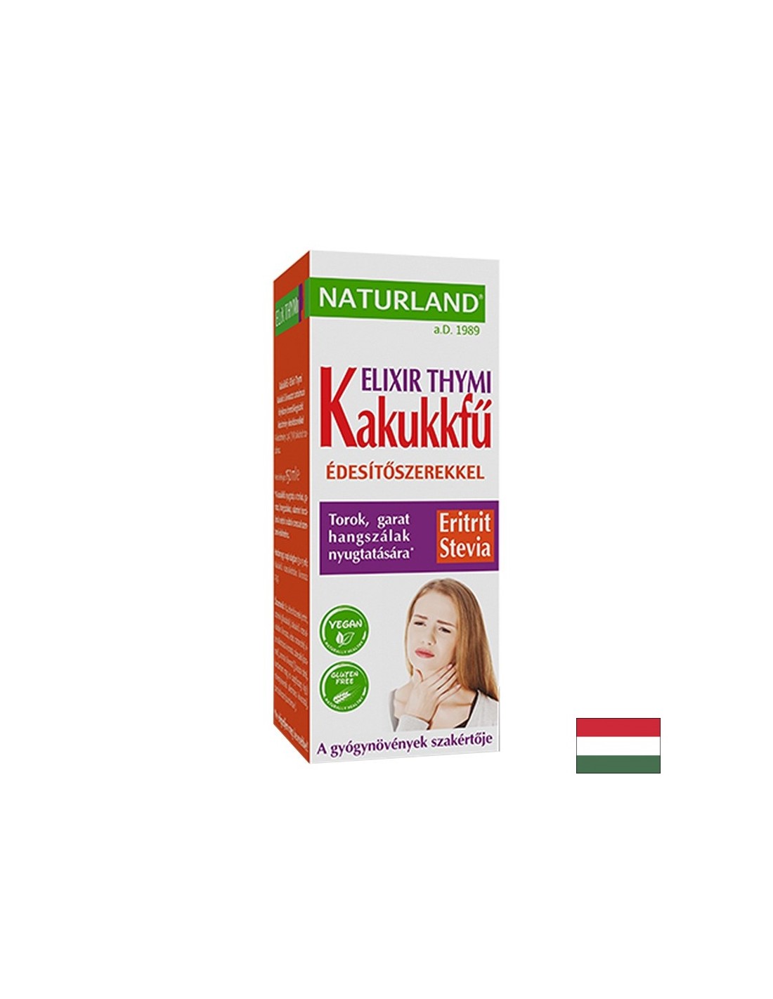 Eликсир с мащерка – При кашлица и възпалено гърло, 150 ml - Feel You