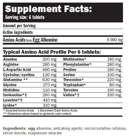 EGG Amino 6000 / 120 Tabs - Feel You