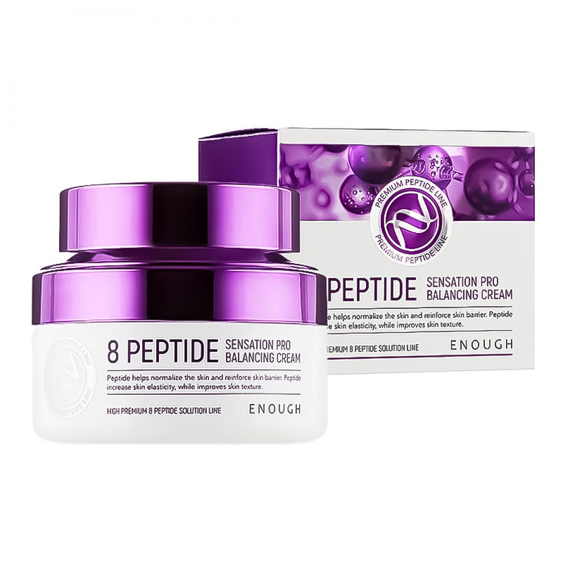 ENOUGH 8 Peptide Sensation Pro Balancing Cream 50 мл - Feel You