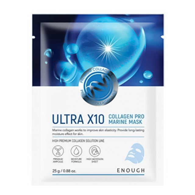 ENOUGH Collagen Ultra X10 Collagen Pro Marine Mask Pack, 1 pc. - Feel You