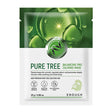 ENOUGH Fabric face mask TEA TREE Pure tree balancing pro caming mask, 1 pc - Feel You