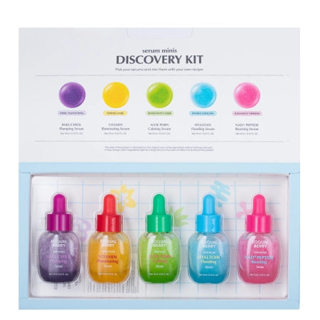 EQQUALBERRY - Serum Minis Discovery Kit - 5x10ml - Feel You