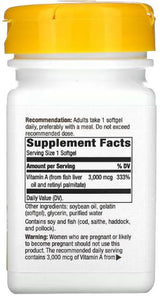 Vitamin A 10 000 IU - 100 капсули - Feel You