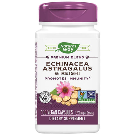 Echinacea & Astragalus & Reishi 400 mg - 100 капсули - Feel You