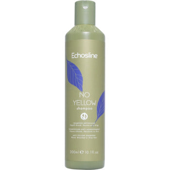 Echosline - No Yellow Shampoo - Neutralizující šampon pro platinově blond a šedivé vlasy - 300ml - Feel You