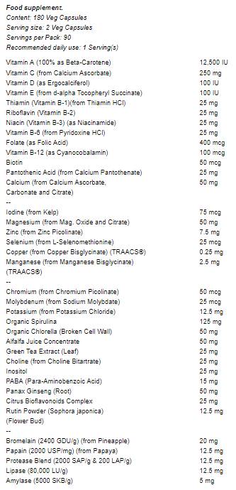 Eco Green Multi - 90 капсули - Feel You