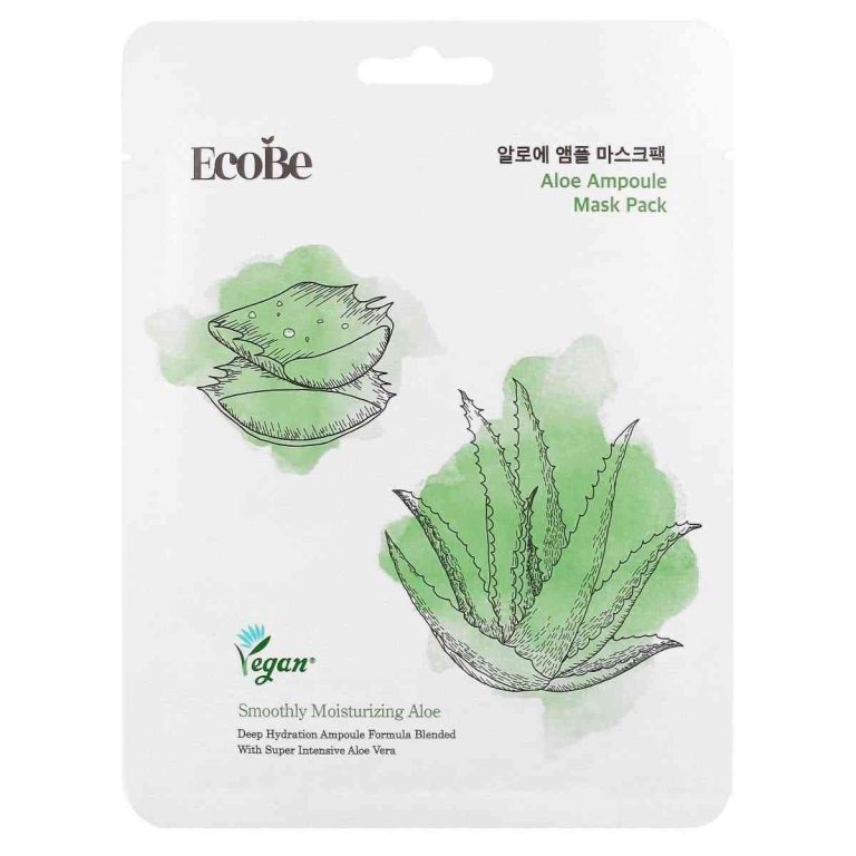 EcoBe - Aloe Ampoule Mask Pack, 25ml - Feel You