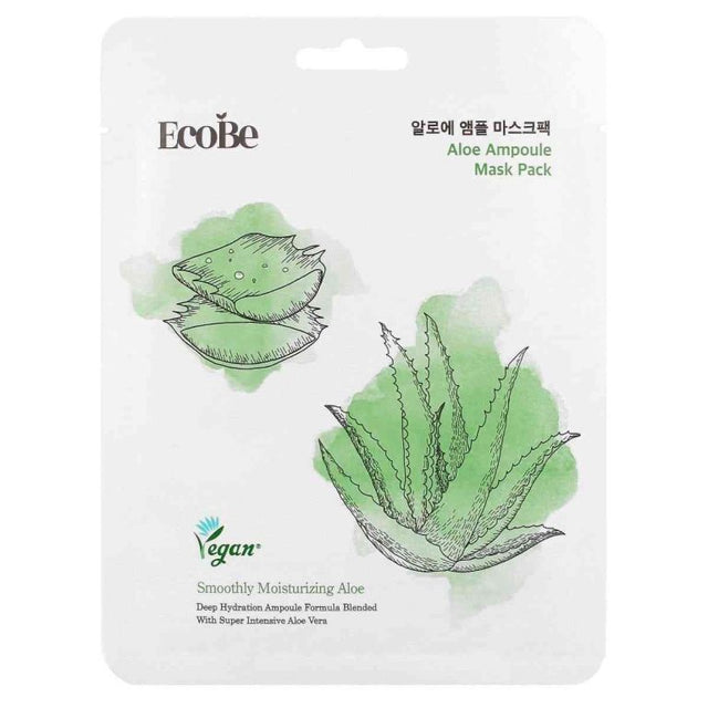 EcoBe - Aloe Ampoule Mask Pack, 25ml - Feel You