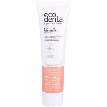 Ecodenta - Toothpaste Omyadent Sensitive Whitening - Whitening paste for sensitive teeth and gums - 100ml - Feel You