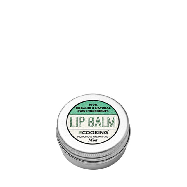 Ecooking, Ecooking, Organic Argan Oil, Hydrating, Lip Balm, Mint, 15 ml - Feel You