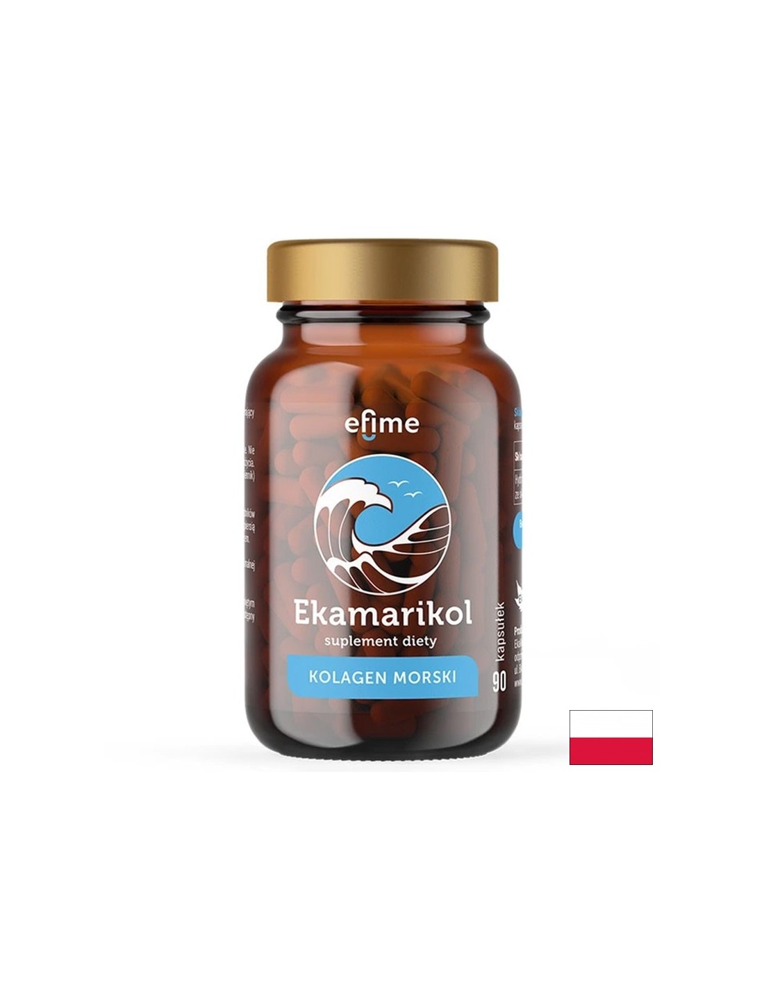 Млада кожа, здрави стави - Морски колаген Efime, 285 mg x 90 капсули - Feel You