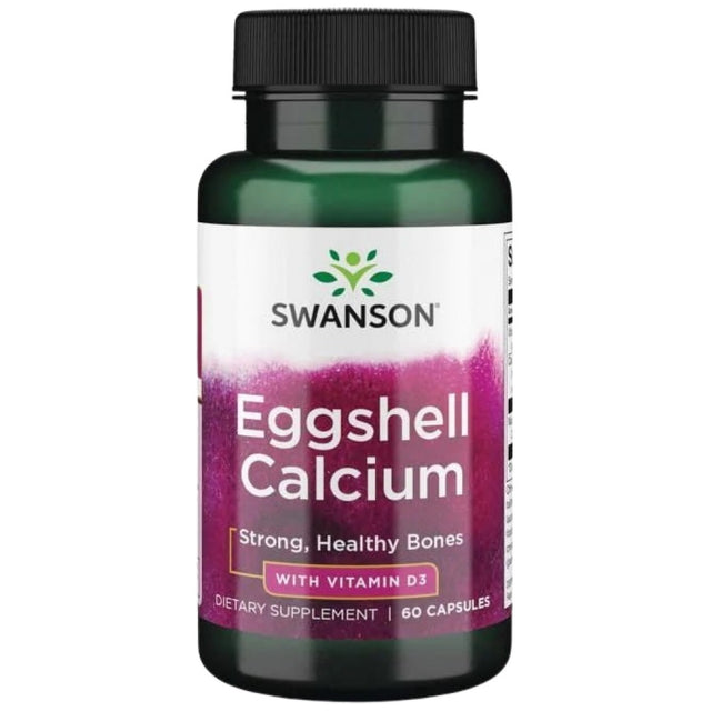 Eggshell Calcium with Vitamin D-3 60 капсули - Feel You