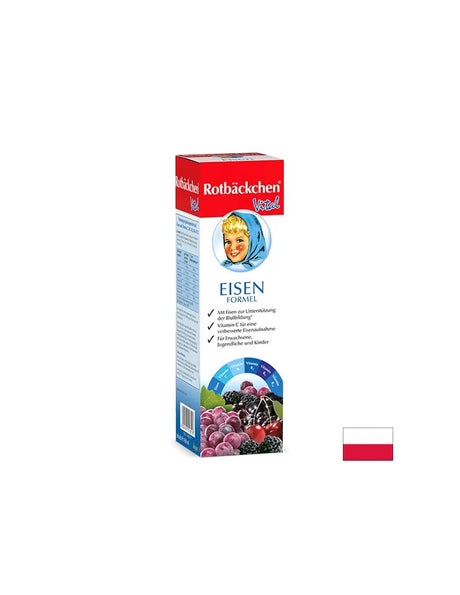 Сироп с желязо и витамини при анемия за деца и възрастни – Eisen Formel, 450 ml - Feel You