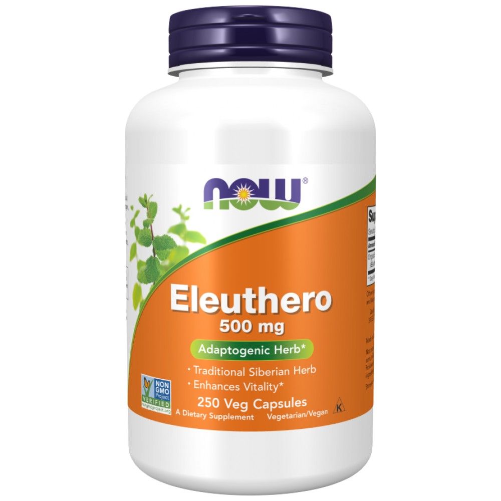 Eleuthero 500 mg | Siberian Ginseng - 250 капсули - Feel You