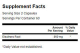 Eleuthero Root 425 mg - 120 капсули - Feel You