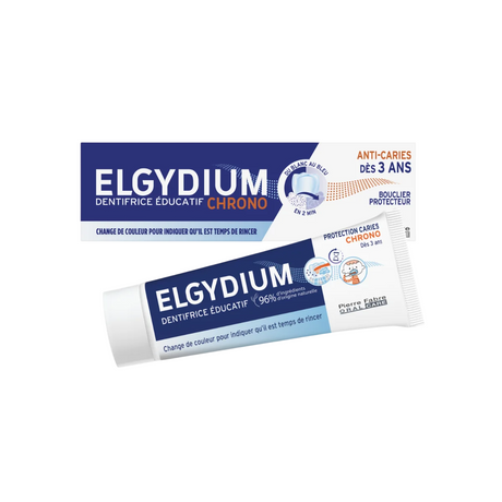 Elgydium, Tandpasta Chrono, Fluorinol, Cavity, Toothpaste, 50 ml - Feel You